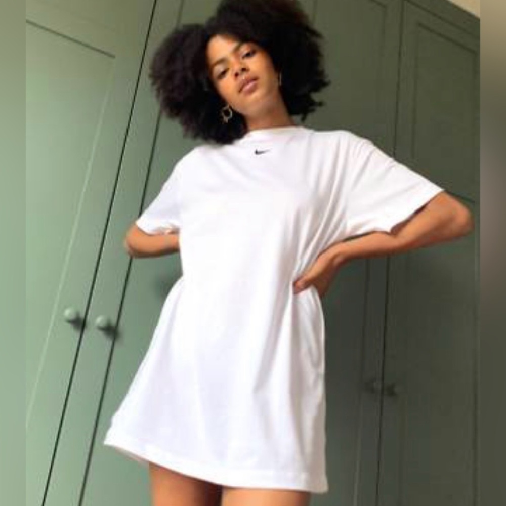Nike Classic White Tee Dress